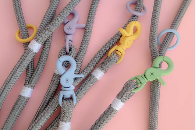 Trigger Clip Rope Leash - Pastel (Limited Collection)