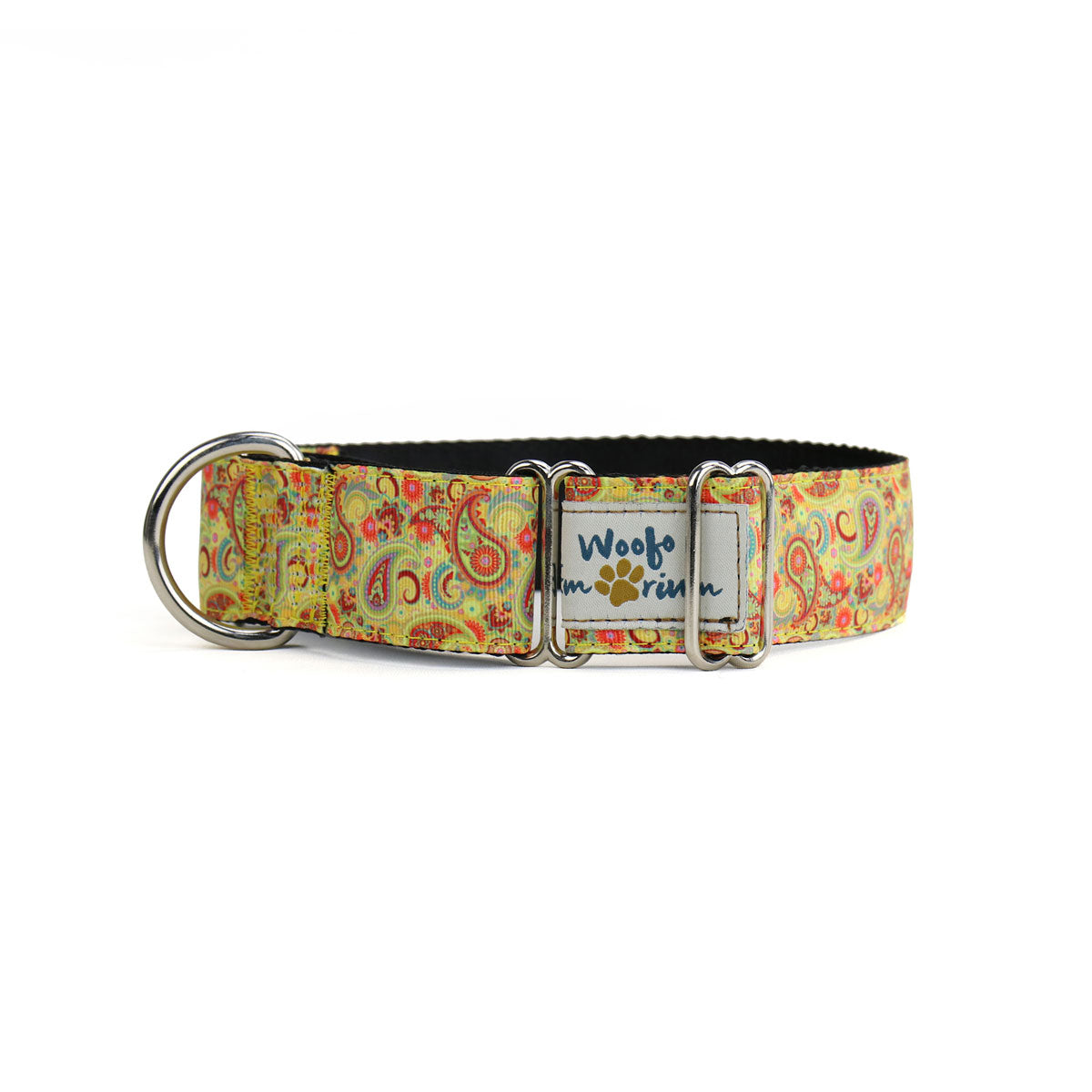 Paisley print 2024 dog collar